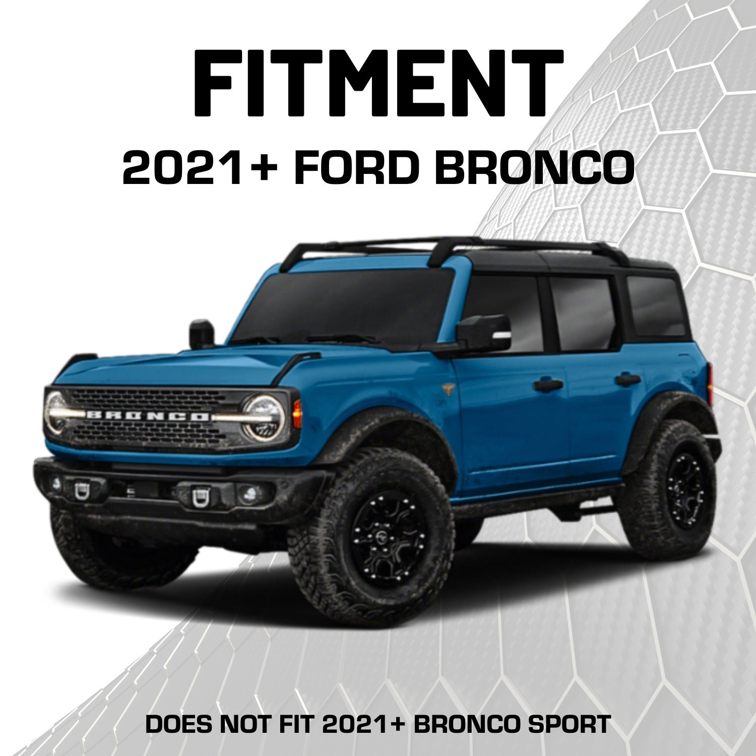 Accessory Ready Single Device Holder for 2021+ Ford Bronco