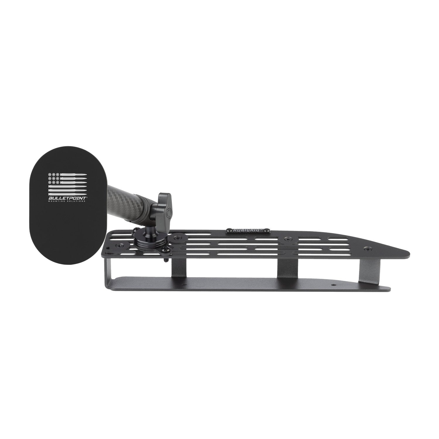 RubiGrid® 2022+ GMC Sierra + Chevrolet Silverado Dash Mount 13.4" Screen with Black Arms
