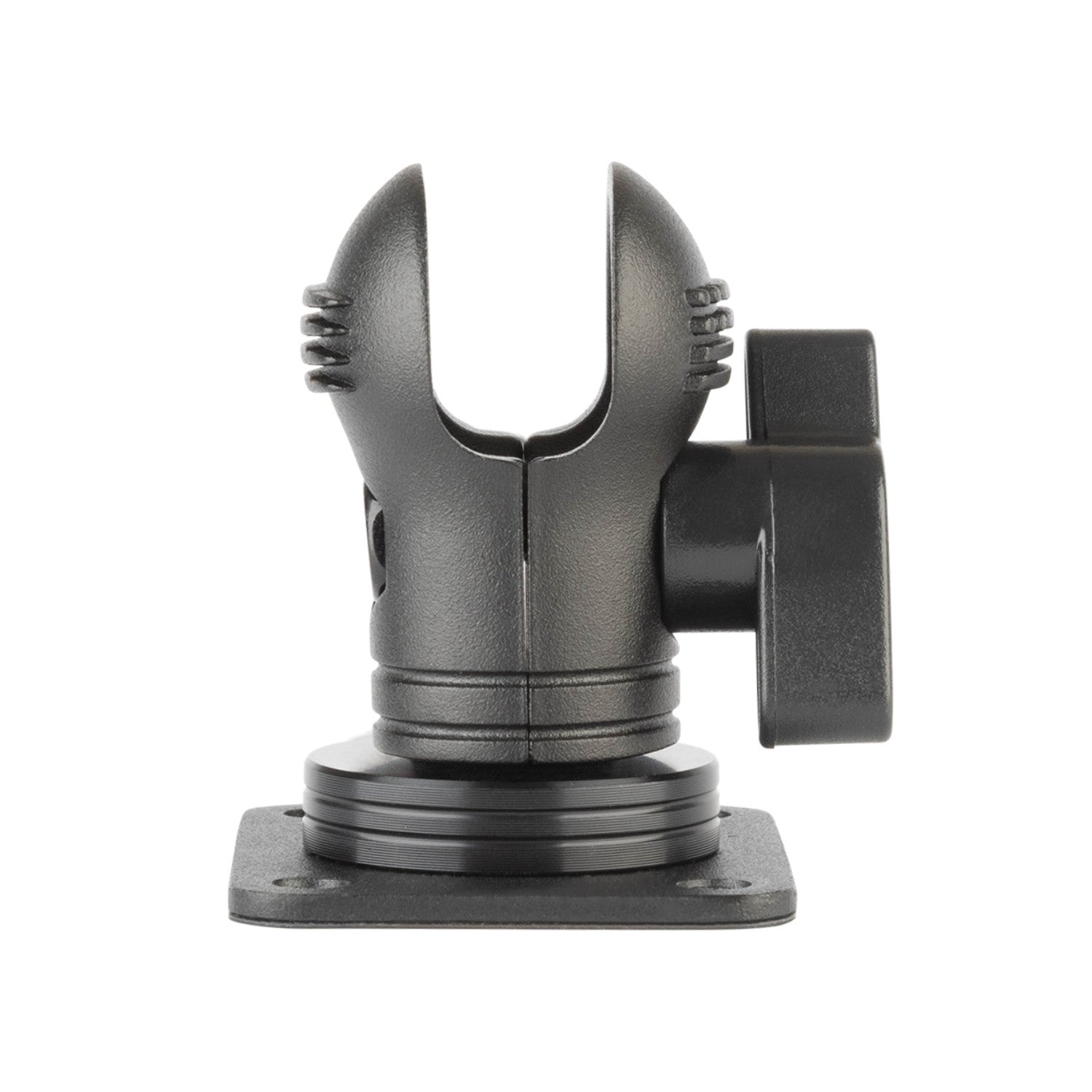AMPS Compatible Mounting Plate with 1 inch Connector End Nubby Edition