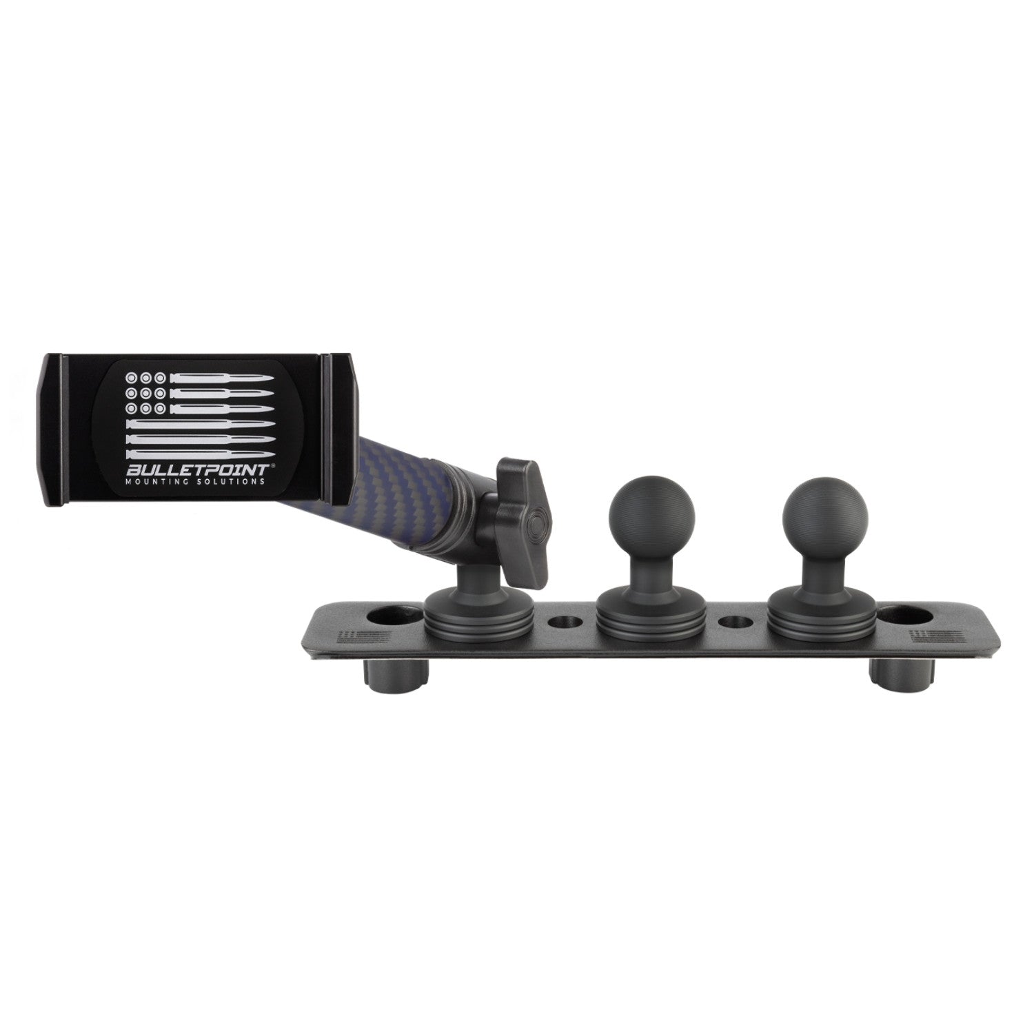 2013-2018 RAM Truck & 2019-2024 RAM 1500 Classic 20mm 3-Ball Metal Dash Mount