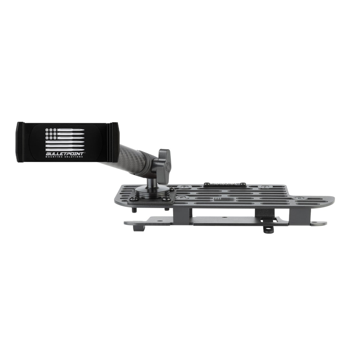 RubiGrid® V2 2019+ RAM Truck 1500/2500/3500/4500/5500 + TRX Dash Mount with Black Arms