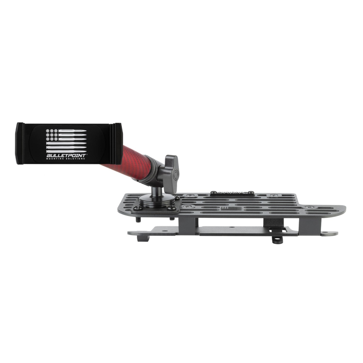 RubiGrid® V2 2019+ RAM Truck 1500/2500/3500/4500/5500 + TRX Dash Mount with Red Arms