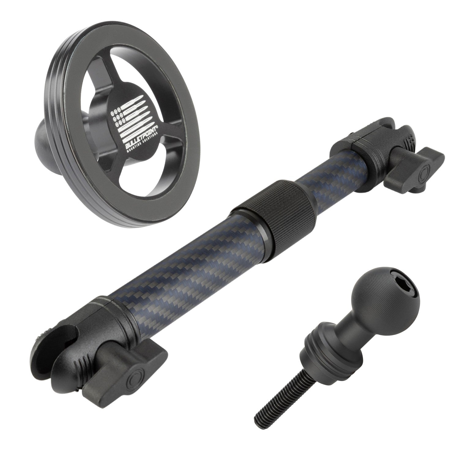 Accessory Ready Grab Bar Threaded 20mm Ball Mount compatible with 2021+ Ford Bronco