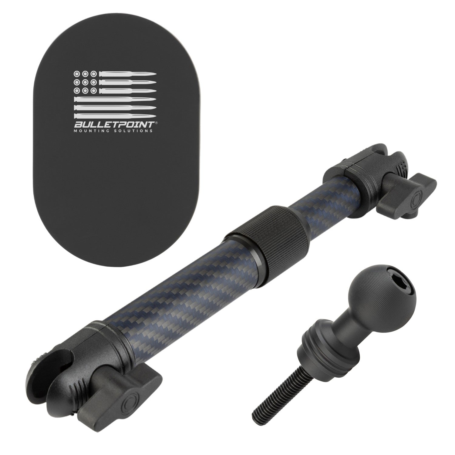 Accessory Ready Grab Bar Threaded 20mm Ball Mount compatible with 2021+ Ford Bronco