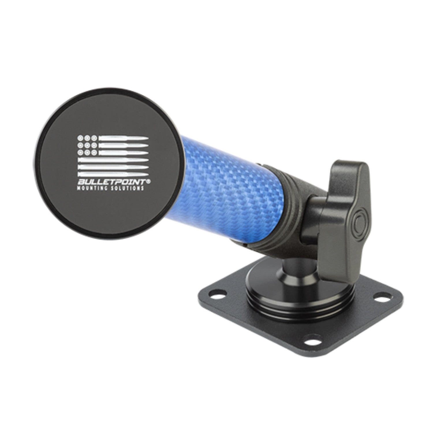 2024+ Jeep Wrangler JL / Gladiator & 2024-2025 Wrangler 4xe Phone Holder Dash Mount with Blue Arm