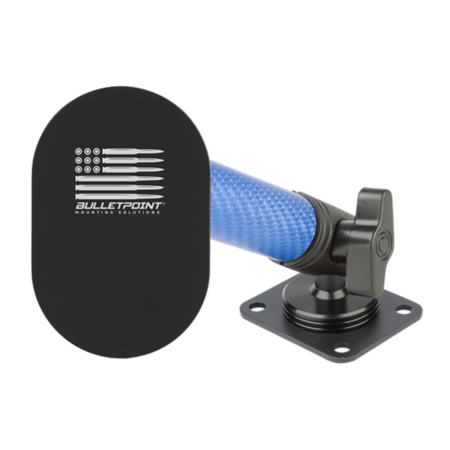2024+ Jeep Wrangler JL / Gladiator & 2024-2025 Wrangler 4xe Phone Holder Dash Mount with Blue Arm
