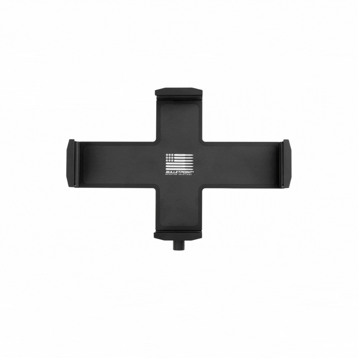 Heavy Duty Aluminum 4-Point Universal Tablet Holder with Integrated 20mm Ball