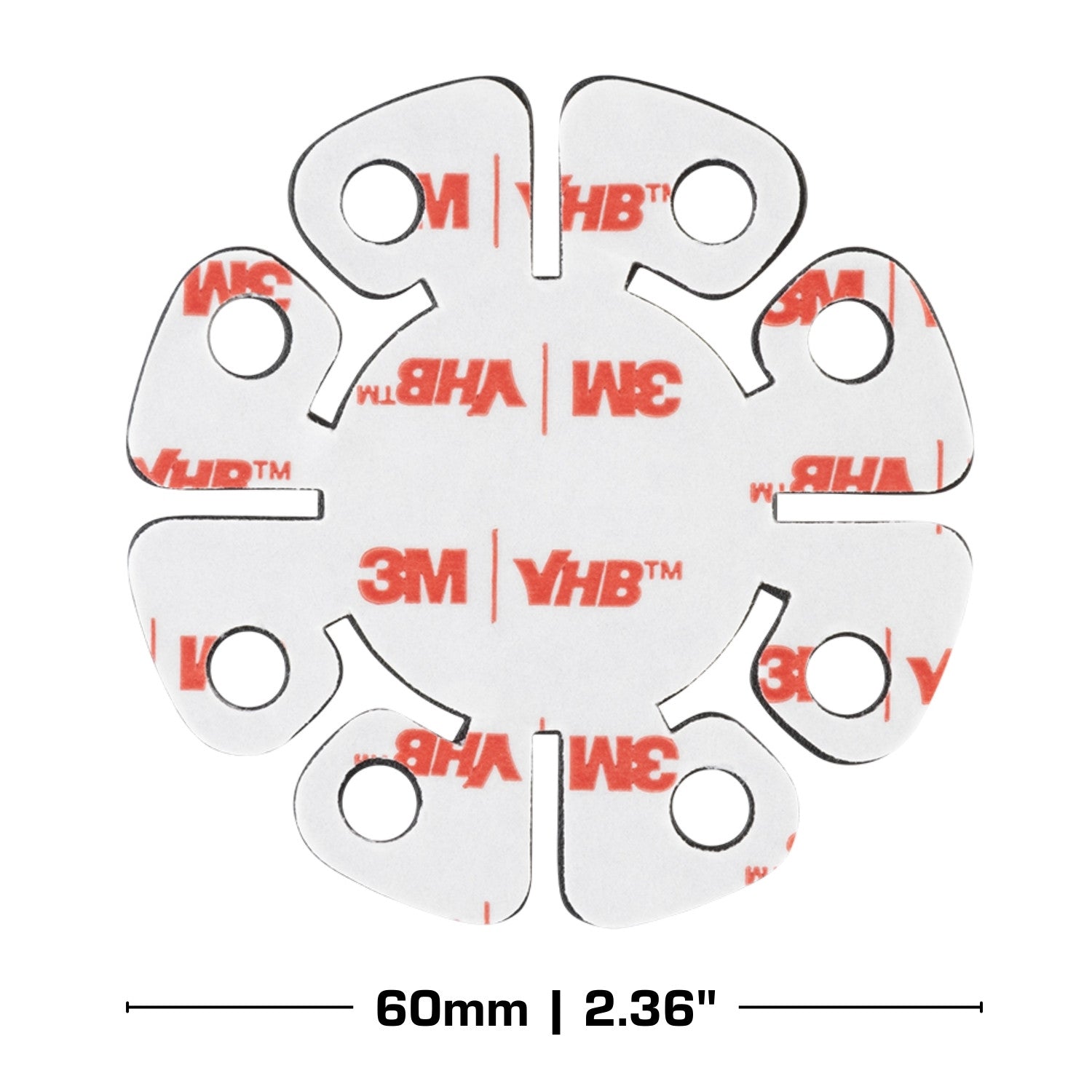 Flex Mount with VHB Adhesive Base - 20mm Ball Mount