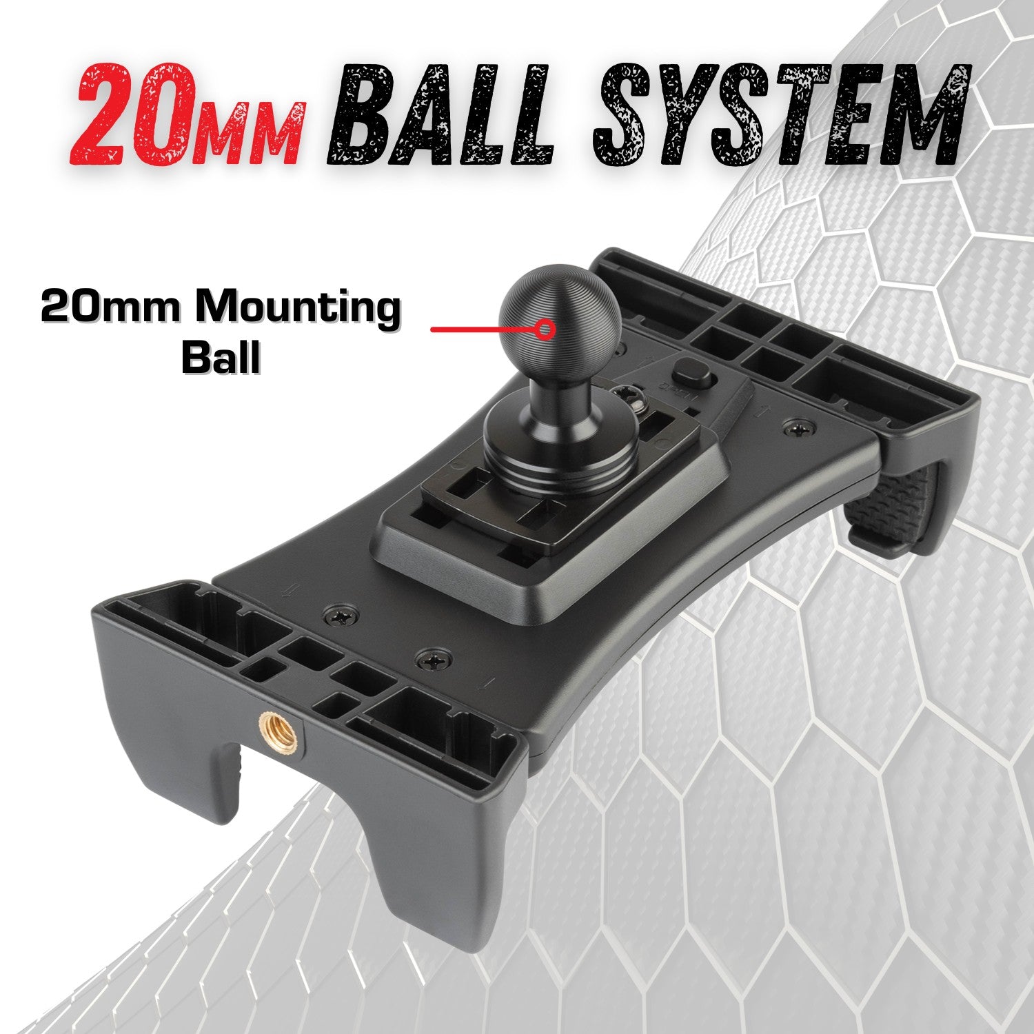 Tablet Holder - Compatible with iPad, iPad Mini and Samsung Tablets - Base Sold Separately