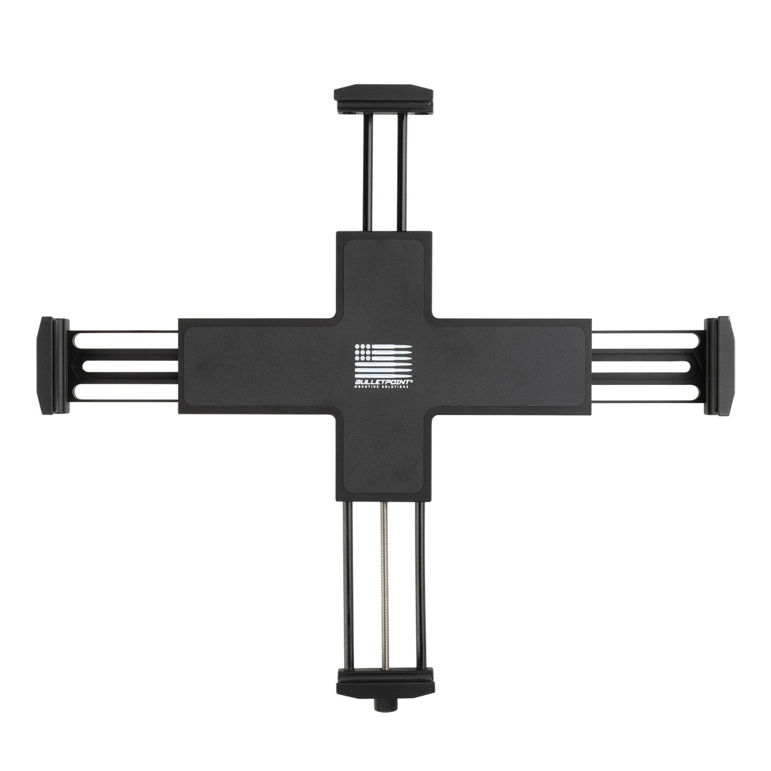 Heavy Duty Aluminum 4-Point Universal Tablet Holder with Integrated 20mm Ball