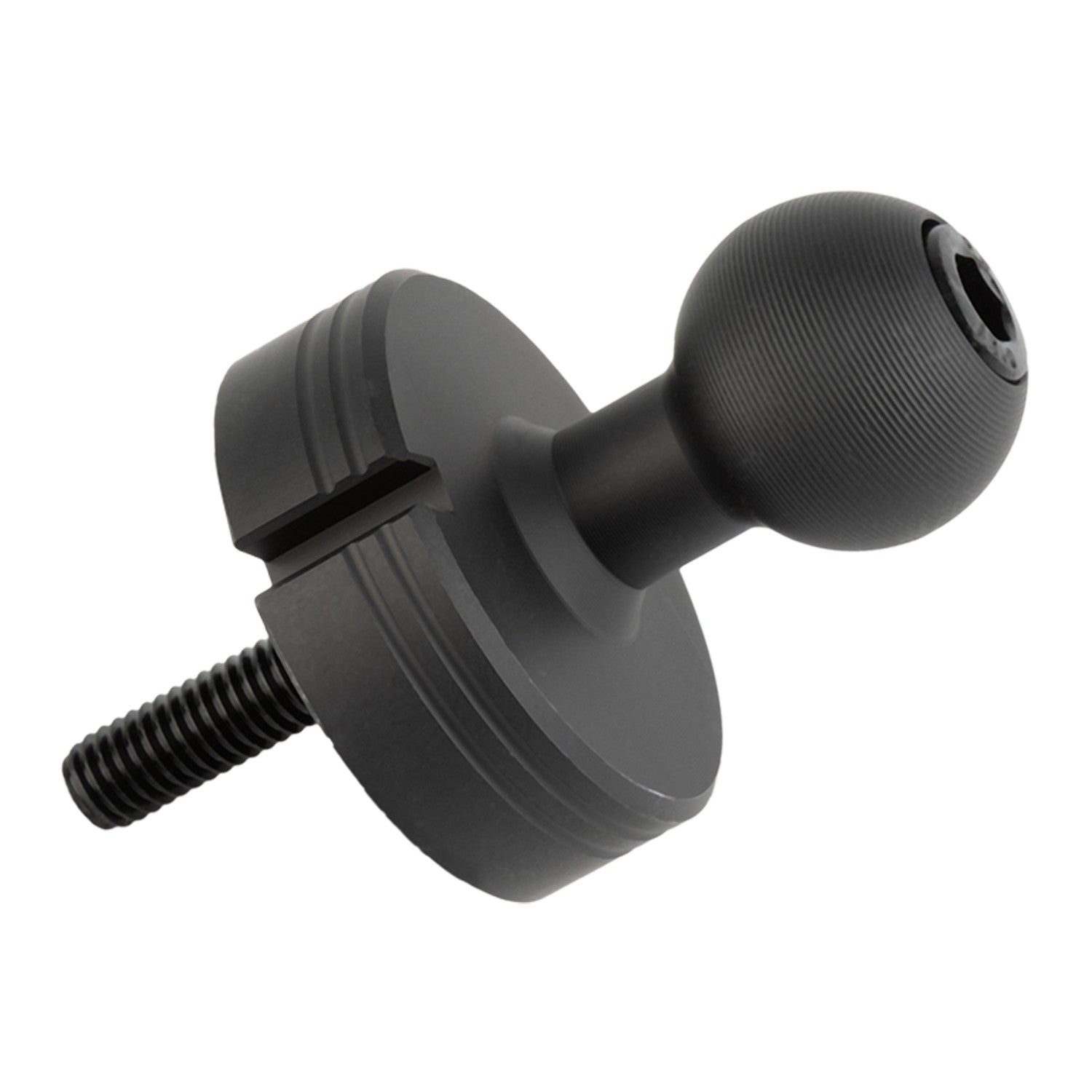 Center Console Threaded 20mm Ball Mount compatible with 2018+ Jeep Wrangler JL & 2020+ Jeep Gladiator