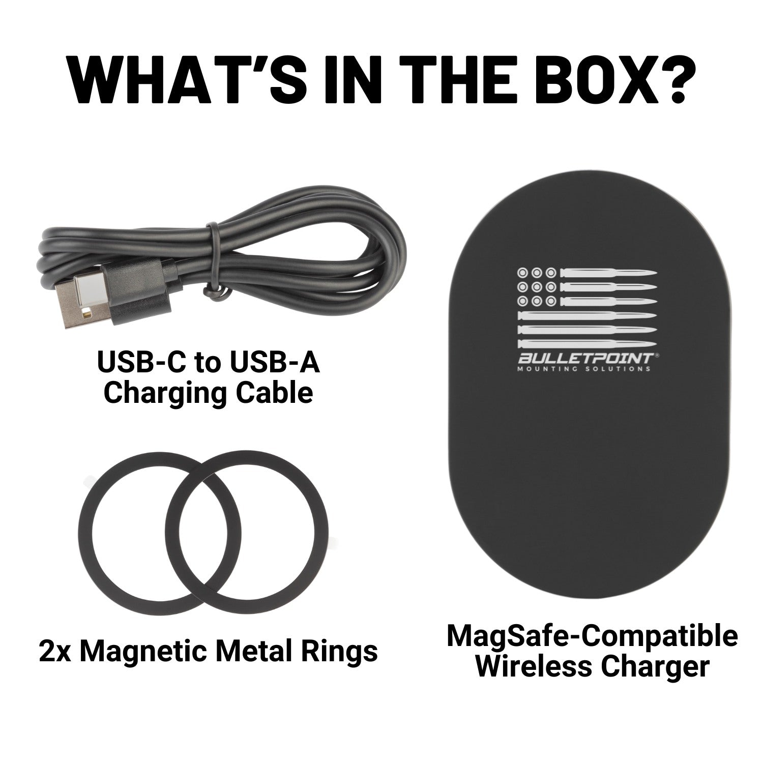 Bulletpoint MagSafe Compatible Wireless Phone Charger