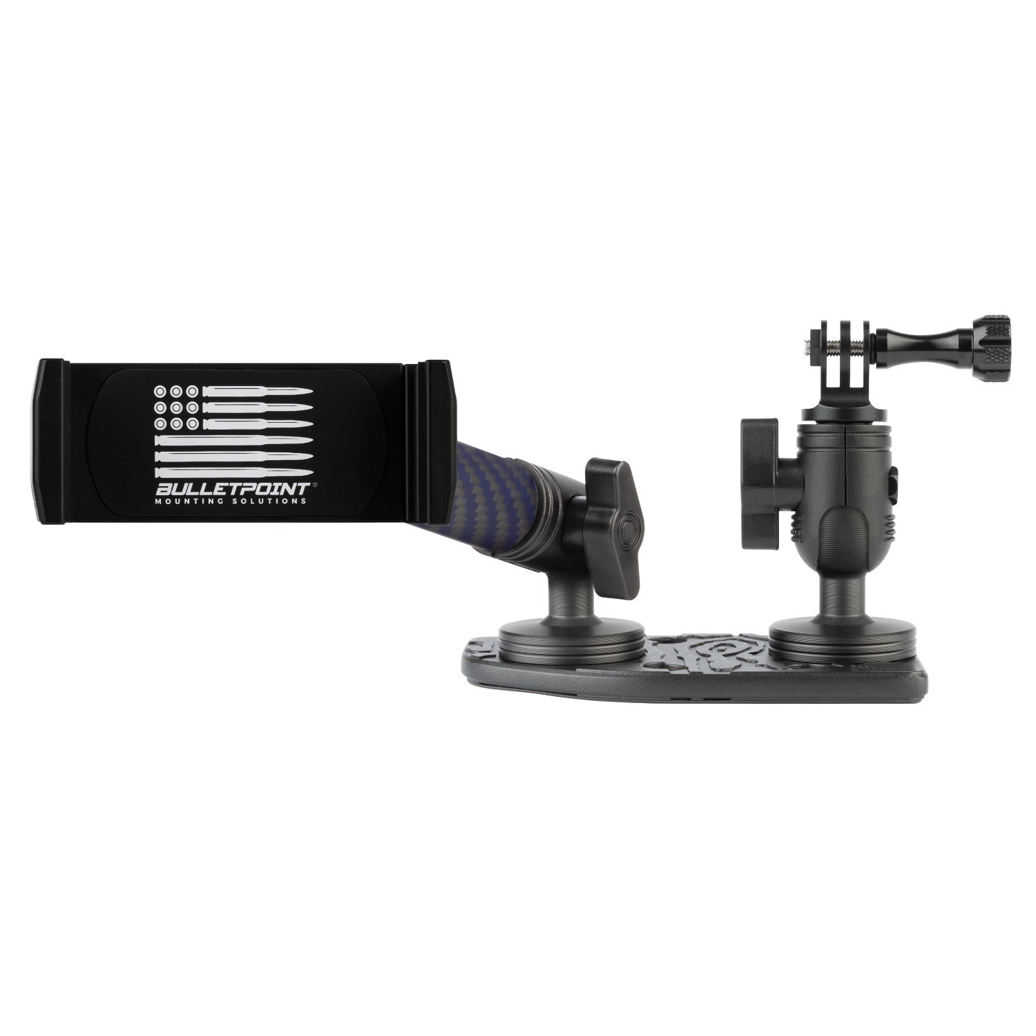2024+ Jeep Wrangler JL & Jeep Gladiator Driver Side Dual Ball Metal Dash Mount Phone Holder
