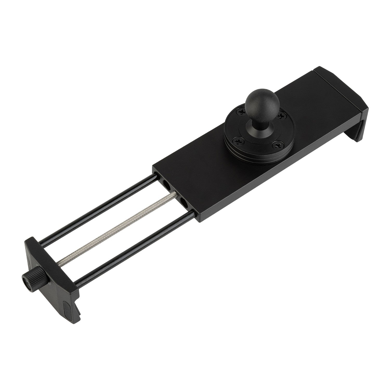 Heavy Duty Aluminum 2-Point Universal Tablet Holder with Integrated 20mm Ball