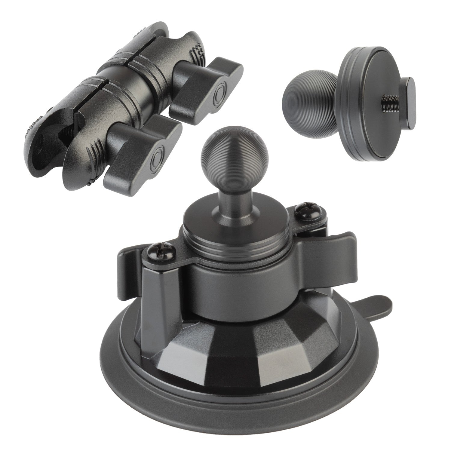 Backup Camera Monitor Mount & T-Bolt Adapter with 20mm Ball Mount