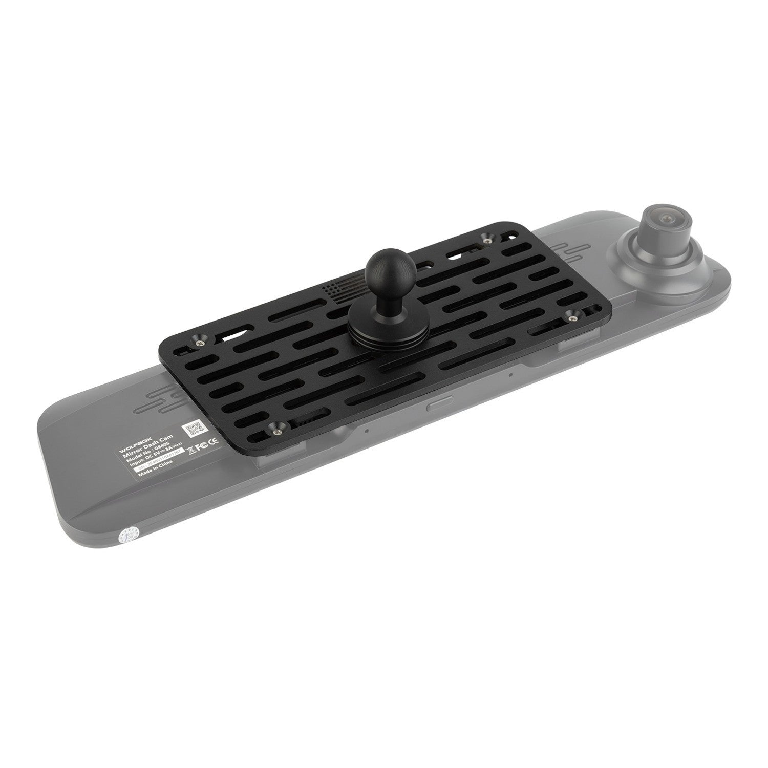 Bulletpoint Mounting Solutions Wolfbox Rearview Mirror Mount with 20mm Ball Mount