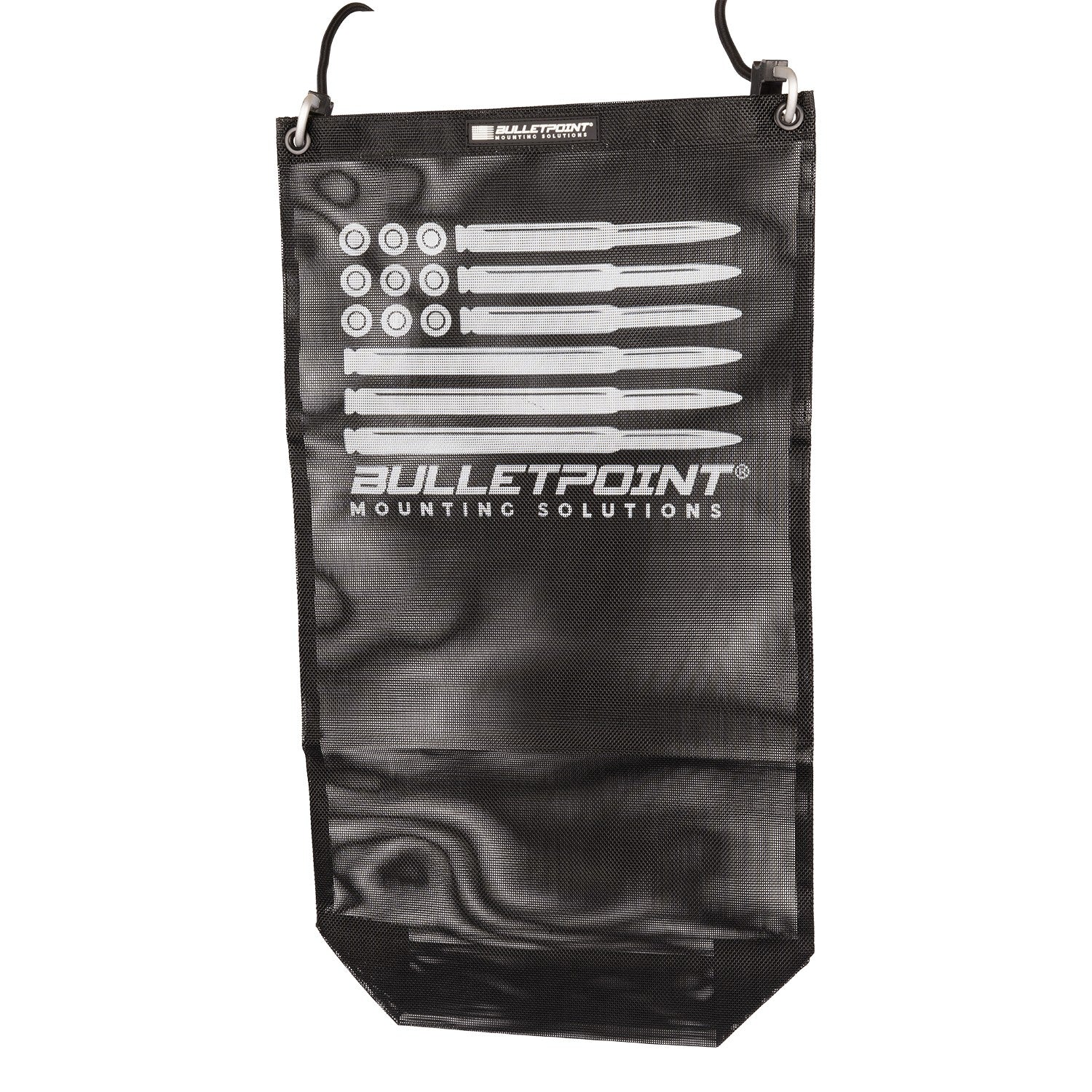 Bulletpoint Spare Tire Hanging Mesh Bag with Dual Carabiner Bungee Cord