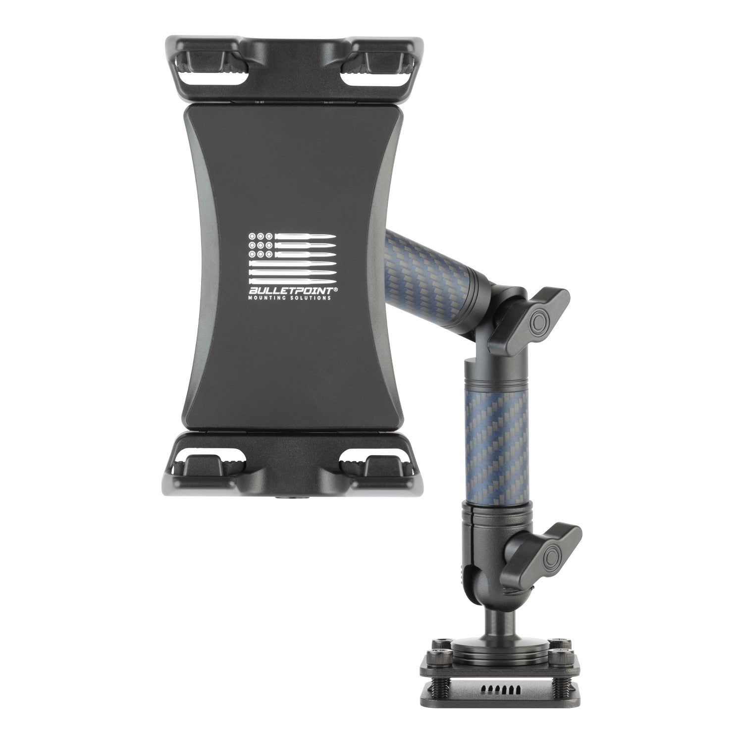 Tablet Holder with Articulating Mounting Arm + AMPS Mounting Plate