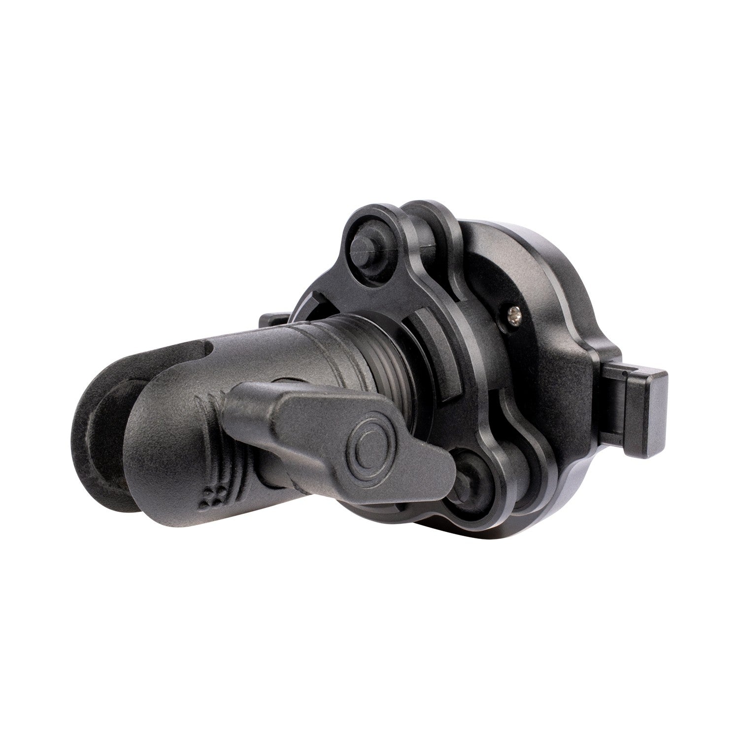 Turret360 Quick-Release Anti-Vibration Case Adapter Mount with 20mm Connector End Nubby Edition