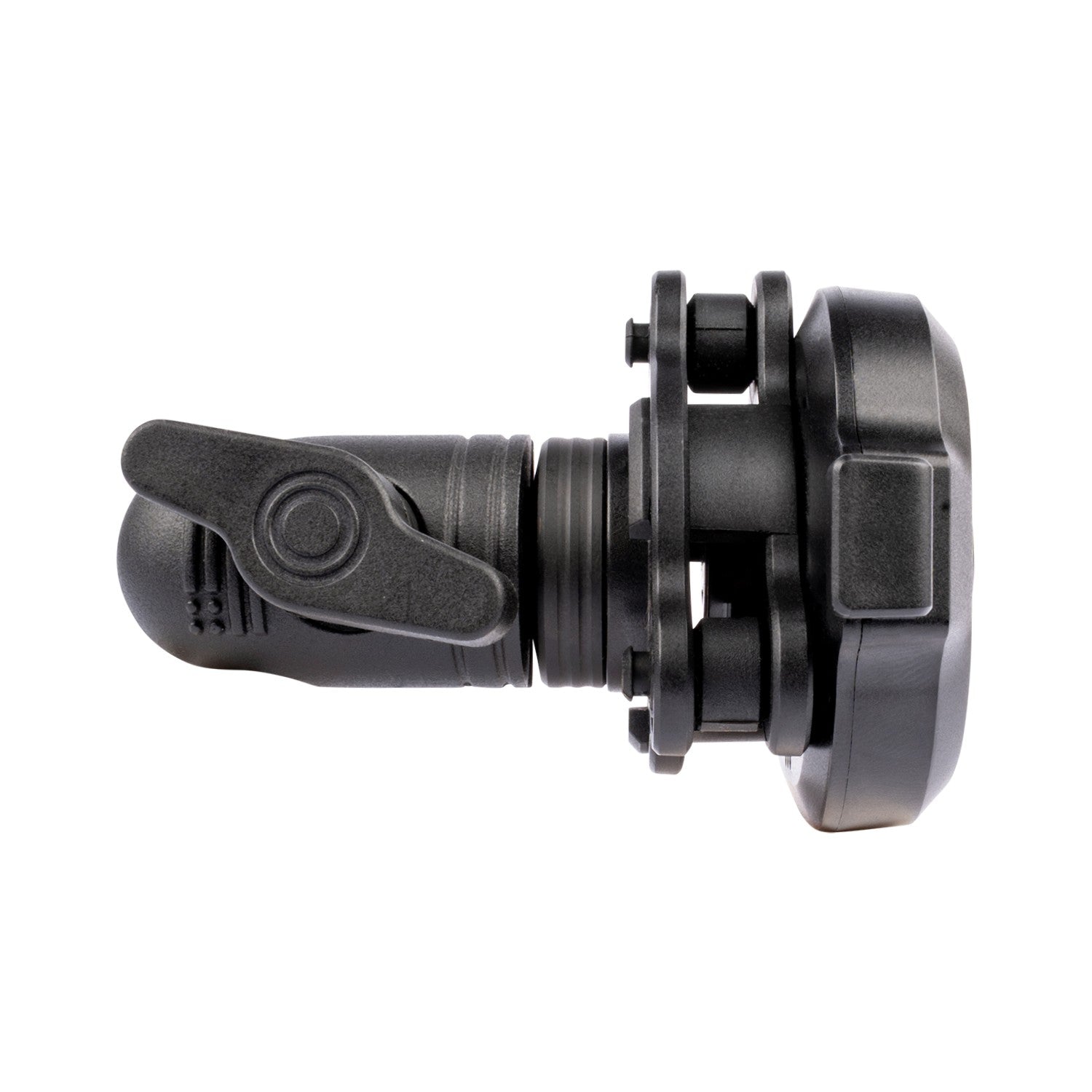 Turret360 Quick-Release Anti-Vibration Case Adapter Mount with 20mm Connector End Nubby Edition