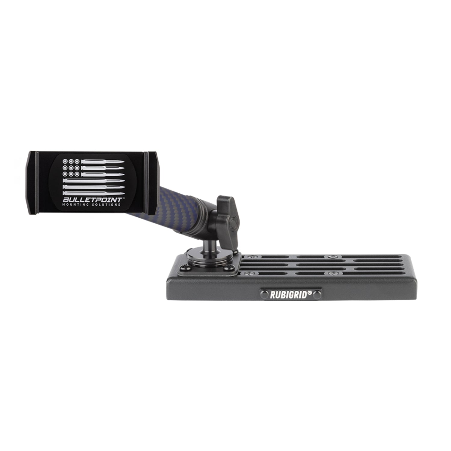 RubiGridยฎ Universal Dash Mount Phone + Device Holder with 3-Ball Capacity