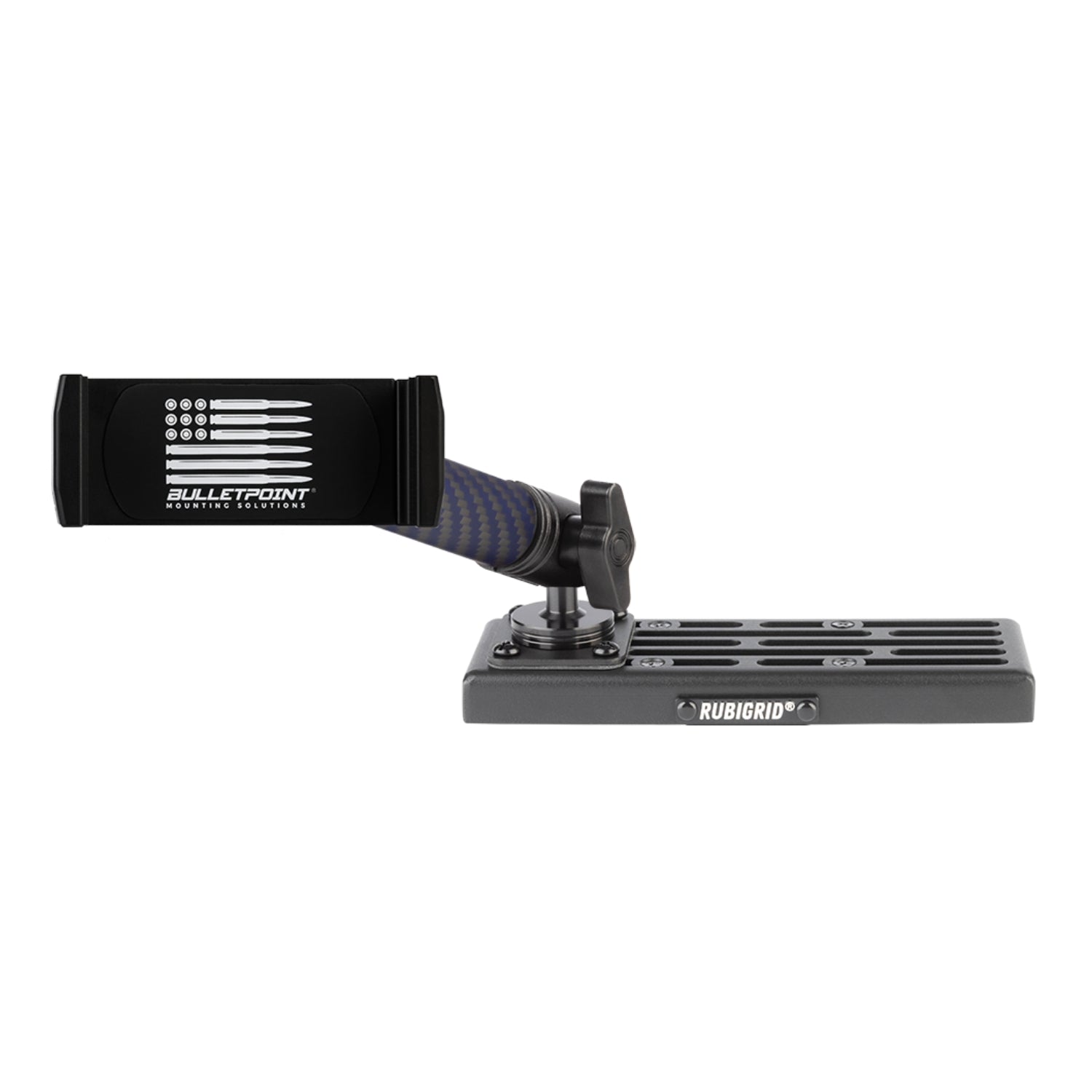 RubiGridยฎ Universal Dash Mount Phone + Device Holder with 3-Ball Capacity