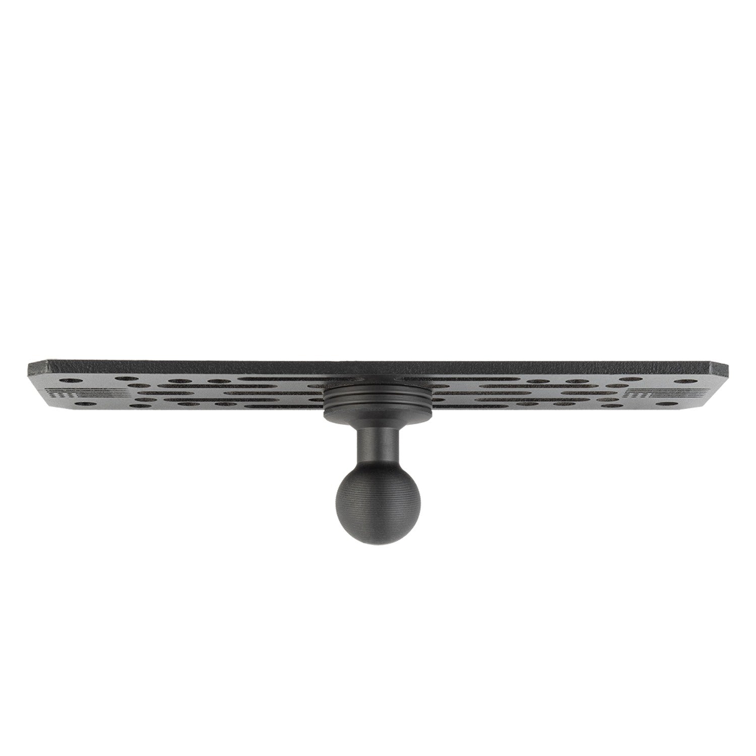 Universal Fish Finder Mount with 20mm Ball - Aluminum Marine Device Plate compatible with Garmin / Lowrance / Humminbird / Raymarine