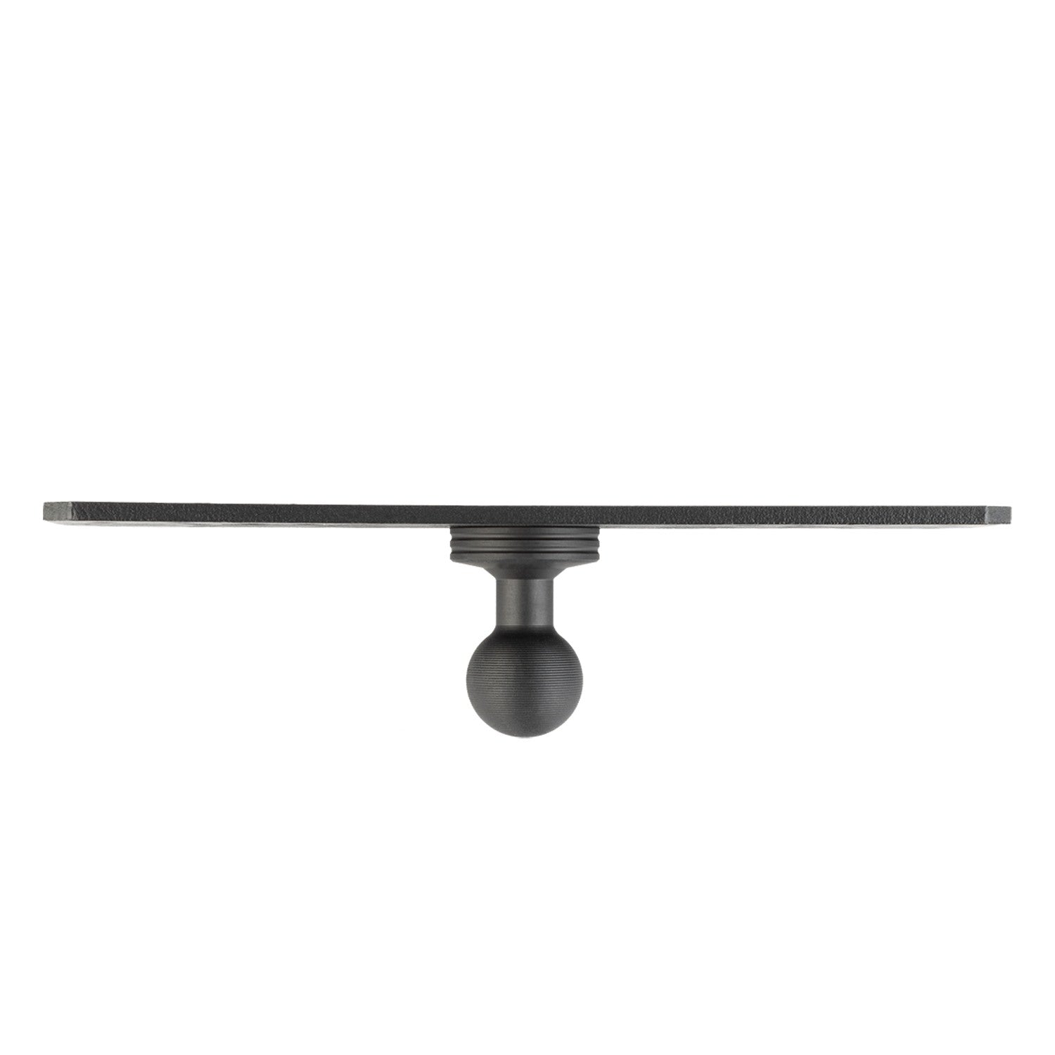 Universal Fish Finder Mount with 20mm Ball - Aluminum Marine Device Plate compatible with Garmin / Lowrance / Humminbird / Raymarine