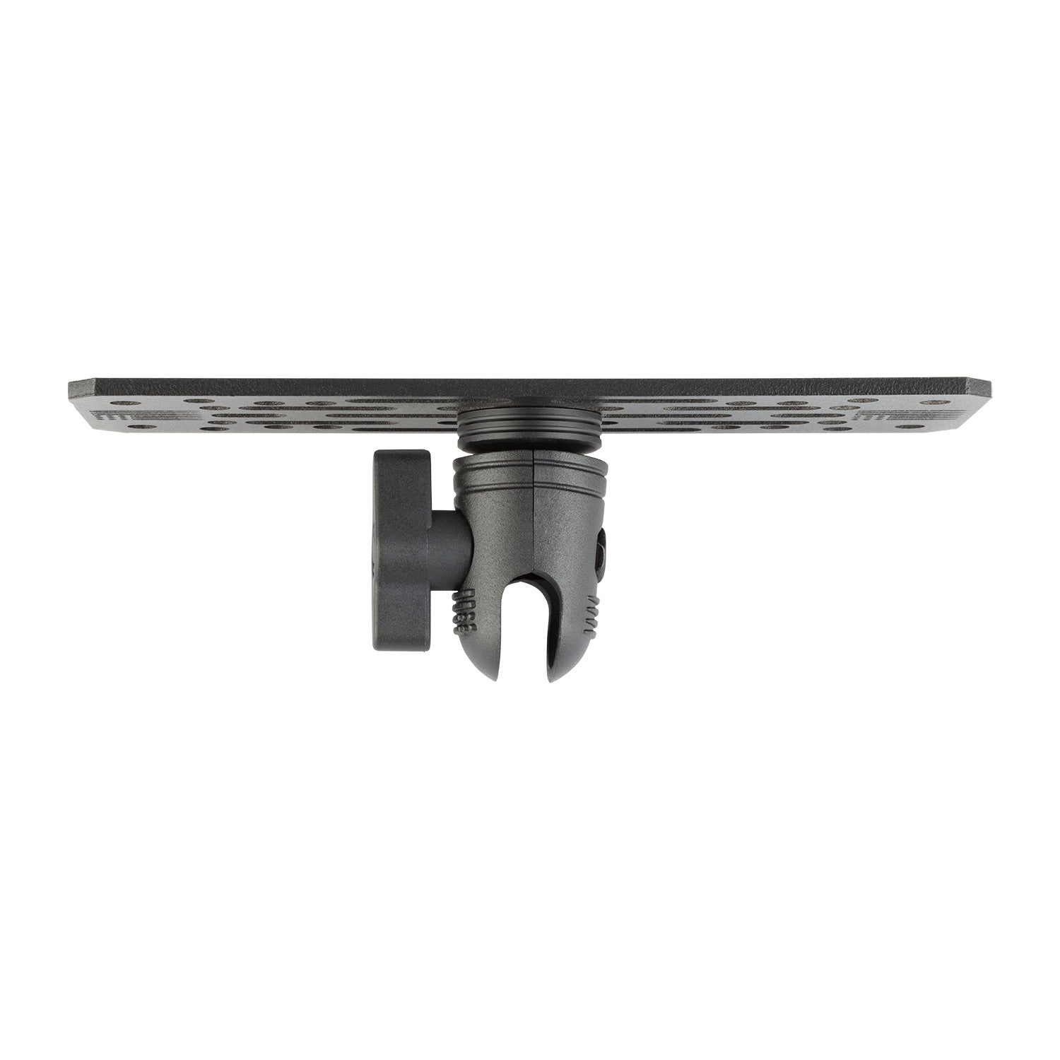 Universal Fish Finder Mount with 20mm Connector End Nubby Edition - Aluminum Marine Device Plate compatible with Garmin / Lowrance / Humminbird / Raymarine