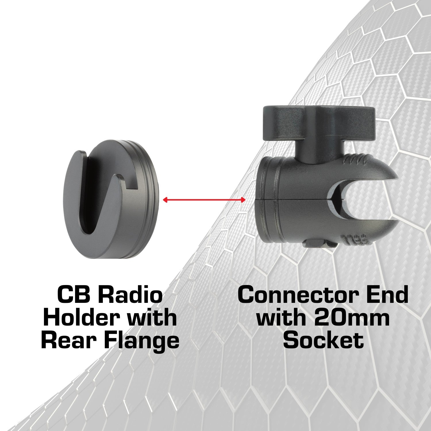 CB Radio Holder Nubby Edition