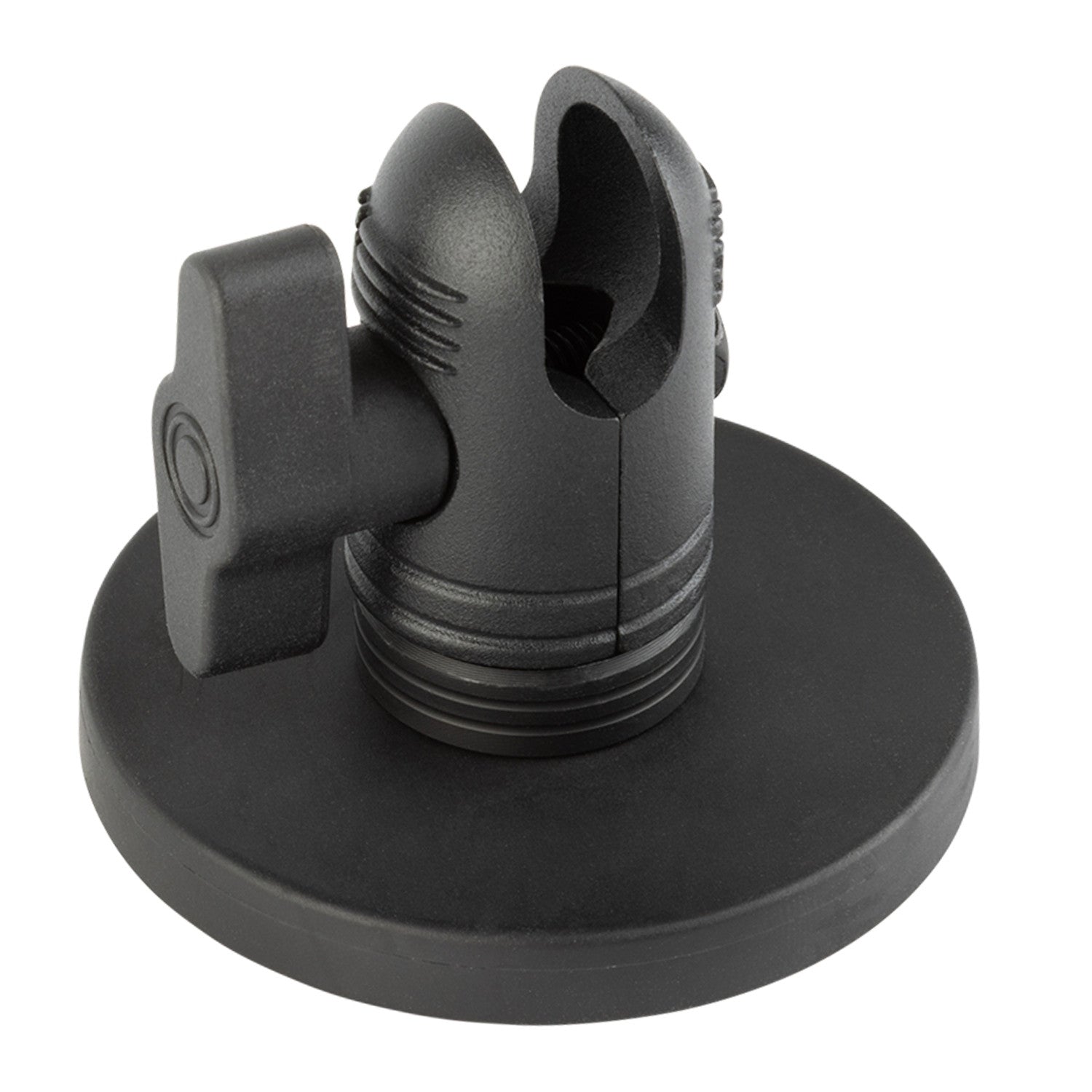 2.6-inch Diameter Round Universal Magnetic Base with 20mm Connector End Nubby Edition