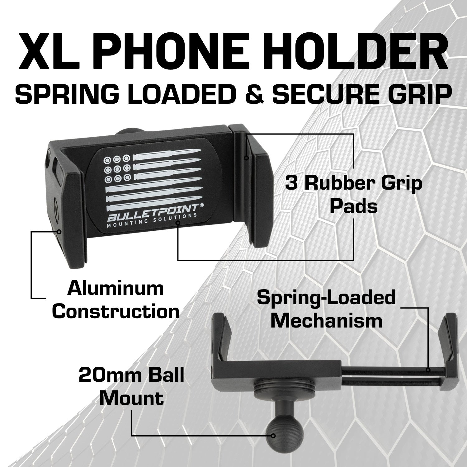 XL Universal Phone Mount Holder for Oversized Bulky Cases