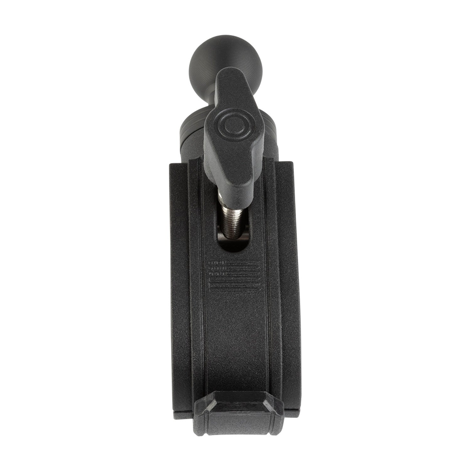 Quick-Adjust Bar Clamp Mount with 20mm Ball - Fits 0.5"-2" Bars