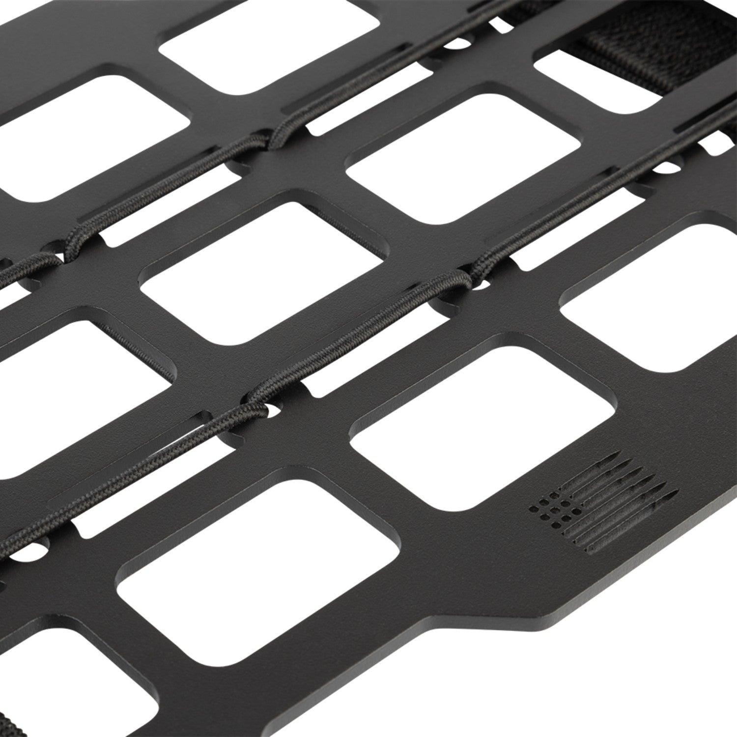 Aluminum Tactical MOLLE Panel Storage Organizer for Sun Visor - Universal Fitment