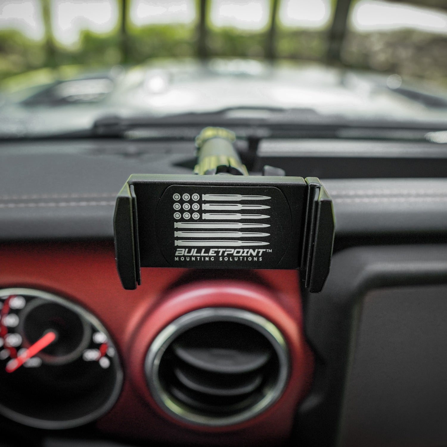 2018-2023 Jeep Wrangler JL + 2020-2023 Jeep Gladiator Driver and Passenger Dual Phone Mount Combo Pack