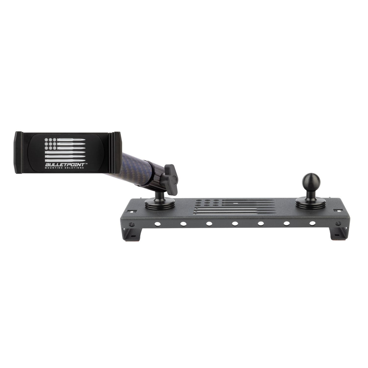 Metal Series Ford F-150 2009-2014 Dual 20mm Ball Dash Phone Mount (12th Generation)