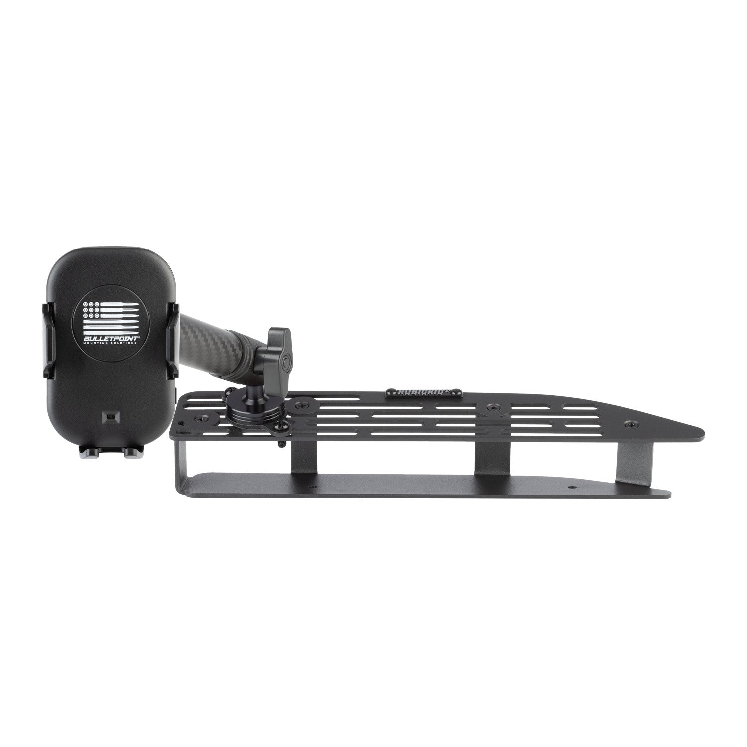 RubiGrid® 2022+ GMC Sierra + Chevrolet Silverado Dash Mount 13.4" Screen with Black Arms