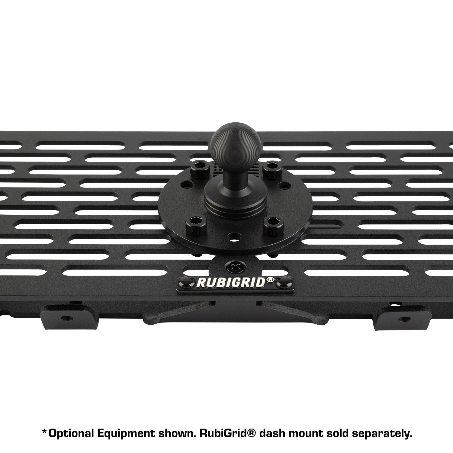 2.4-inch Round Metal AMPS-Compatible Base with 20mm Ball Mount