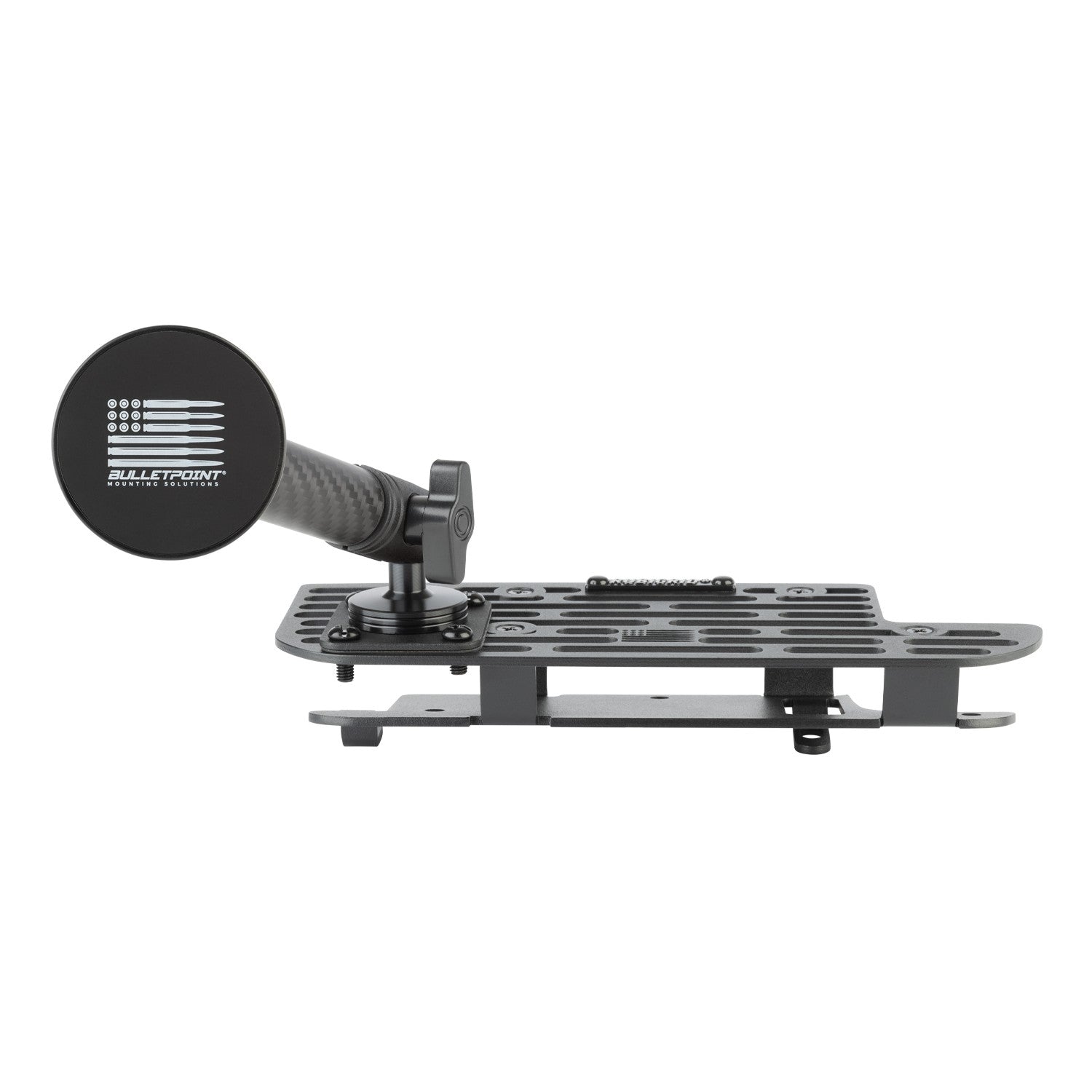 RubiGrid® V2 2019+ RAM Truck 1500/2500/3500/4500/5500 + TRX Dash Mount with Black Arms