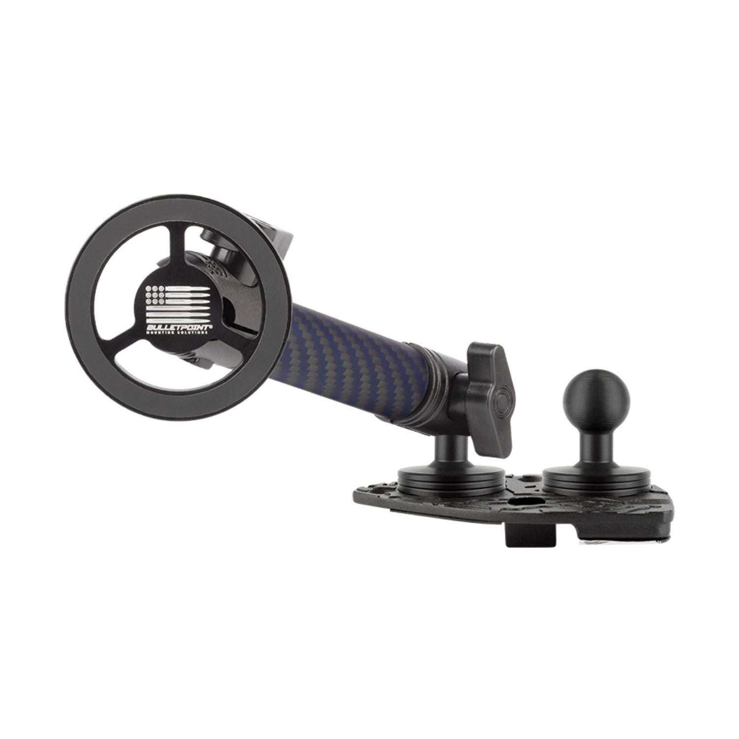 2021-2023 Jeep Wrangler 4xe Dual Ball Dash Mount Phone Holder Driver Side