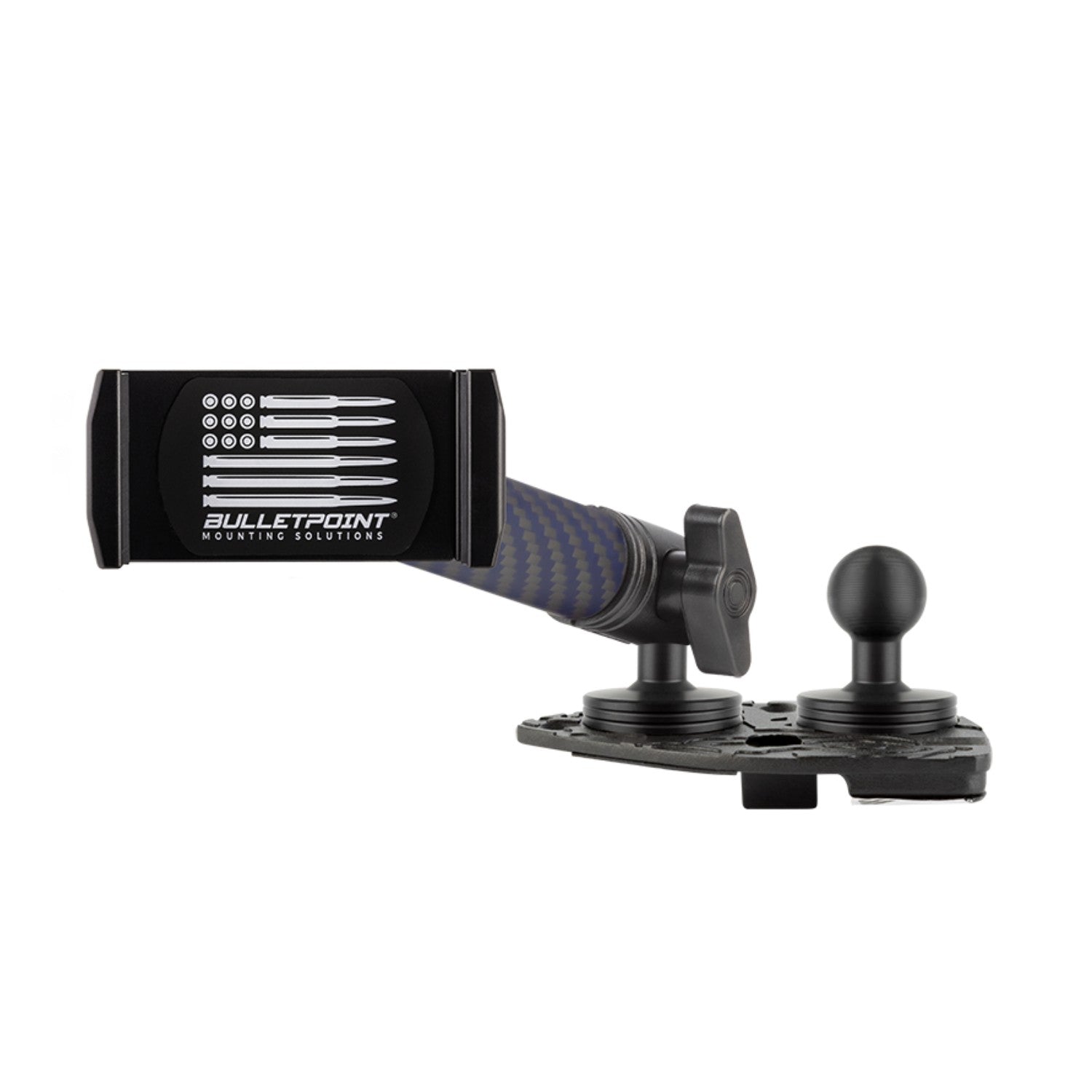 2021-2023 Jeep Wrangler 4xe Dual Ball Dash Mount Phone Holder Driver Side