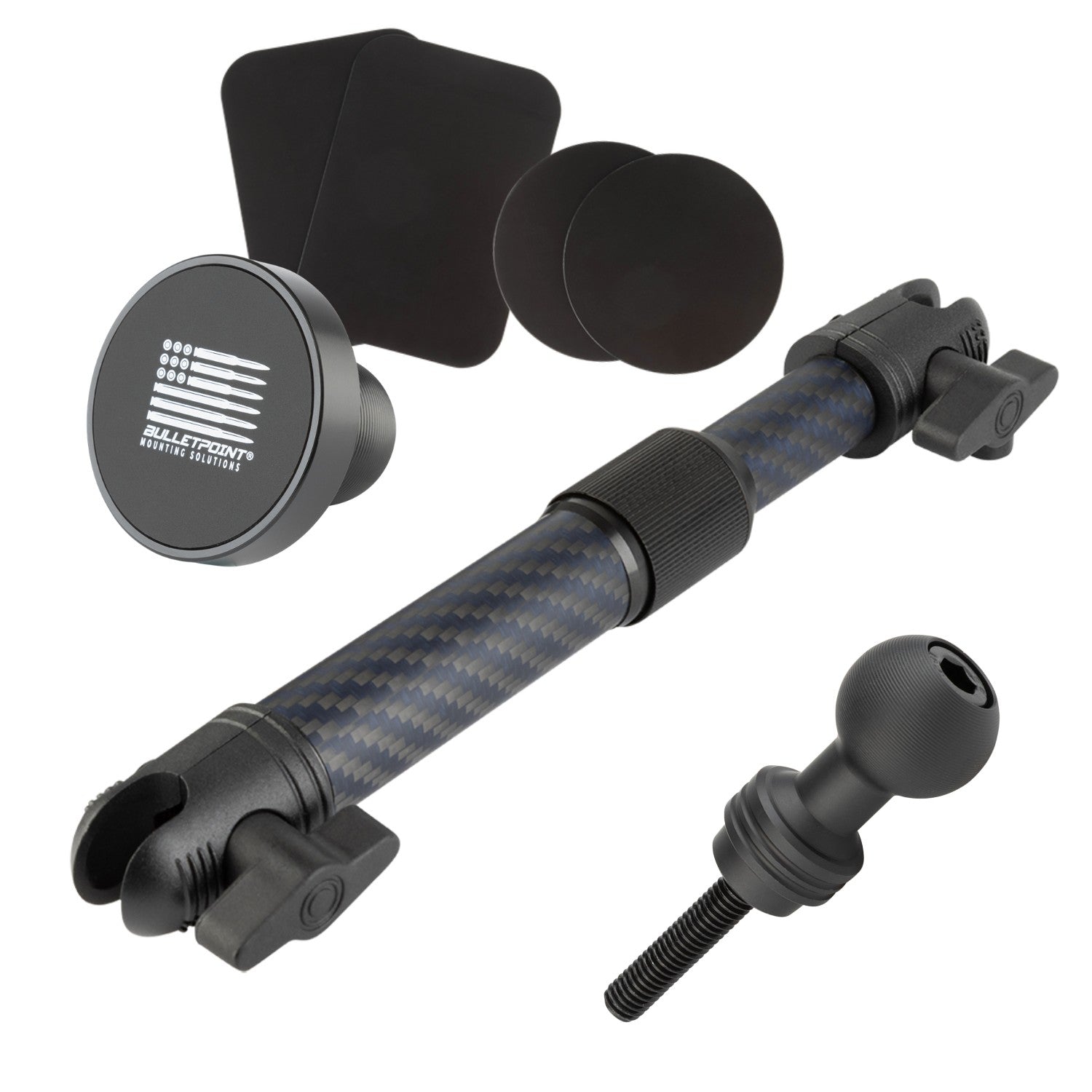 Accessory Ready Grab Bar Threaded 20mm Ball Mount compatible with 2021+ Ford Bronco