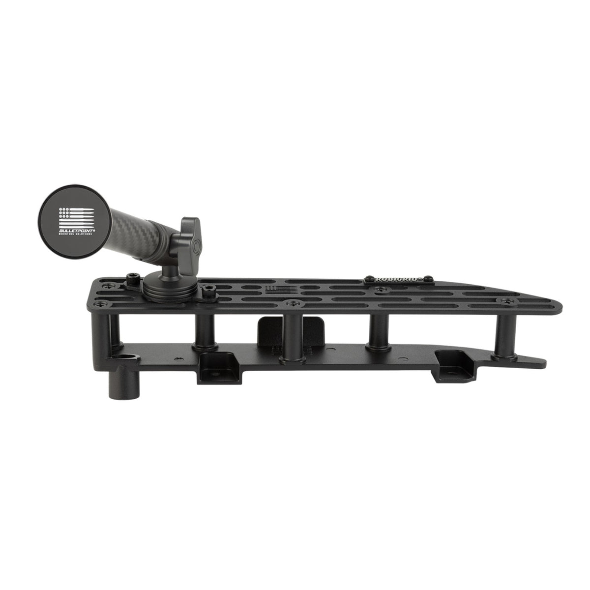 RubiGrid® 2022+ GMC Sierra + Chevrolet Silverado Dash Mount 13.4" Screen with Black Arms