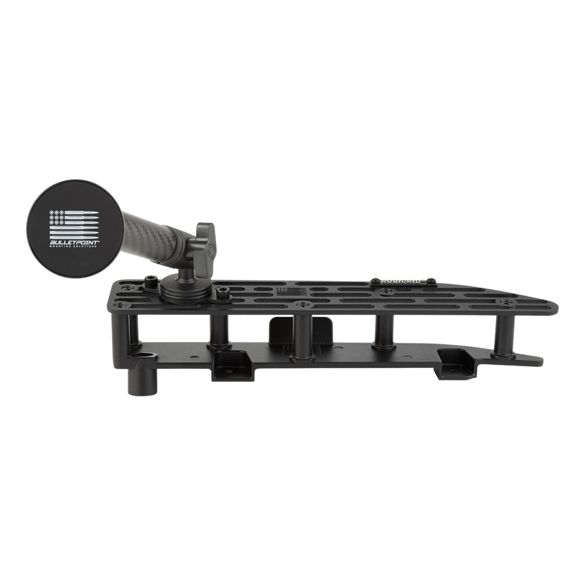 RubiGrid® 2022+ GMC Sierra + Chevrolet Silverado Dash Mount 13.4" Screen with Black Arms