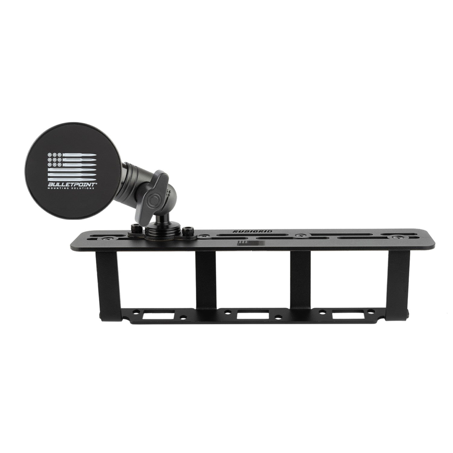 2023+ Ford Super Duty RubiGrid® Center Console Mount Phone + Device Holder