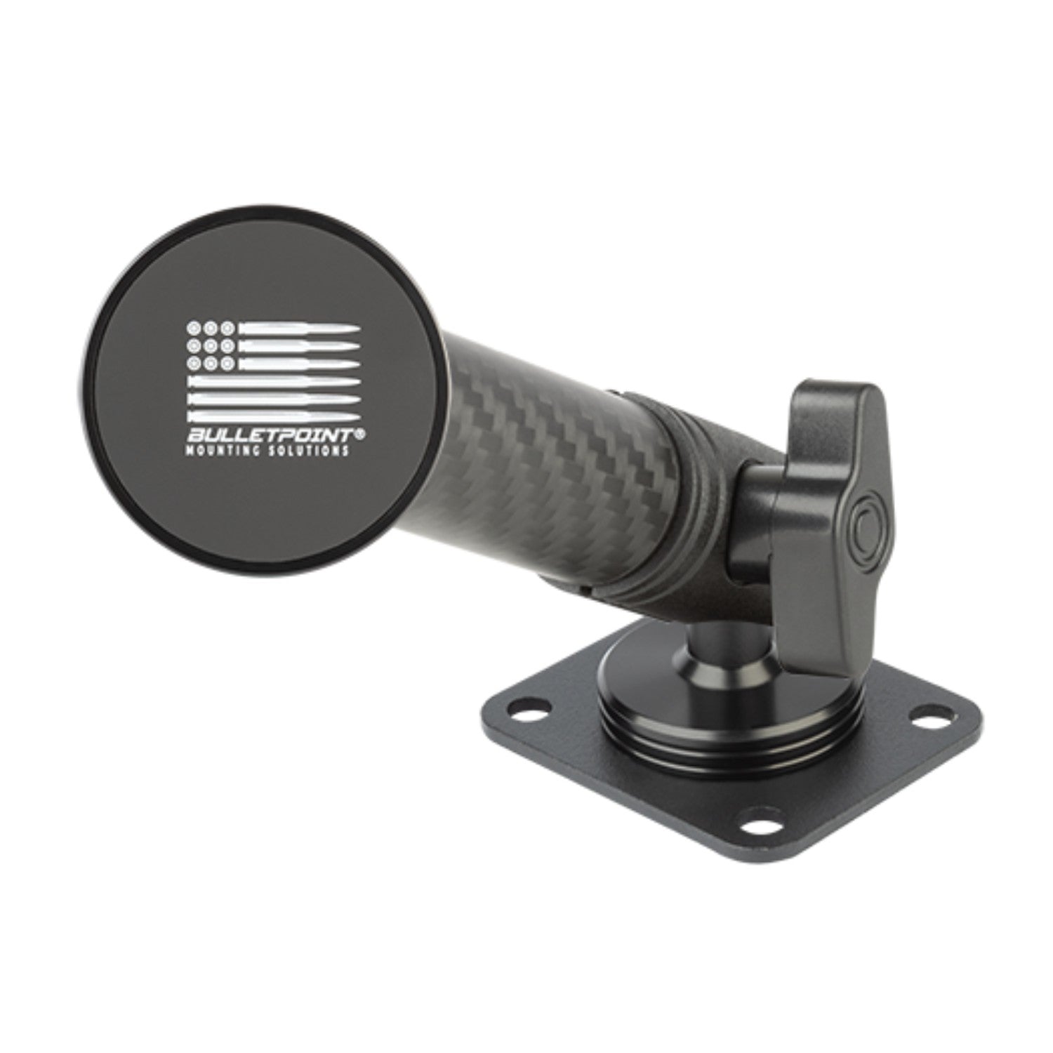 2024+ Jeep Wrangler JL / Gladiator & 2024-2025 Wrangler 4xe Phone Holder Dash Mount with Black Arm