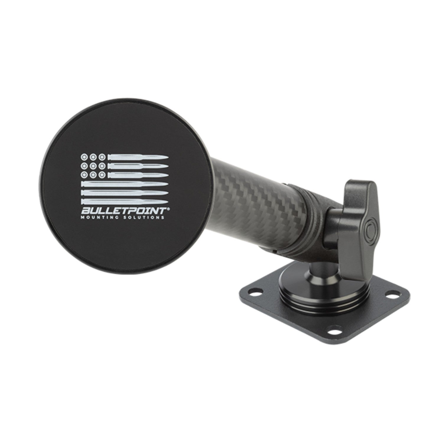 2024+ Jeep Wrangler JL / Gladiator & 2024-2025 Wrangler 4xe Phone Holder Dash Mount with Black Arm