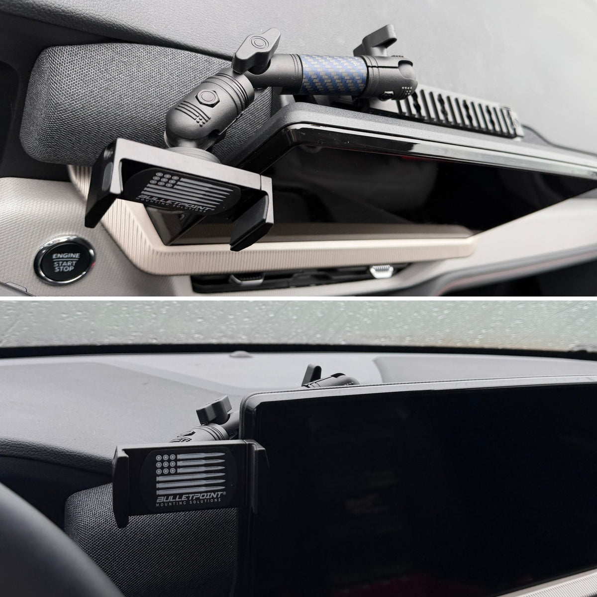 Picatinny-Style Rail Mount Multi-Device Phone Holder compatible with 2025+ Ford Explorer