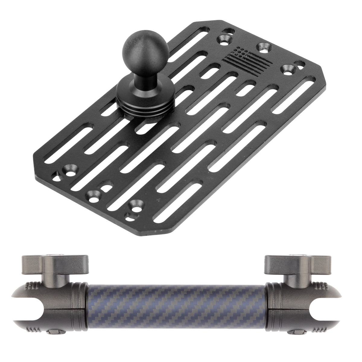 Auxbeam RGB Series 8 Gang RA80 XL + KS-80 Switch Panel Mount with 20mm Ball
