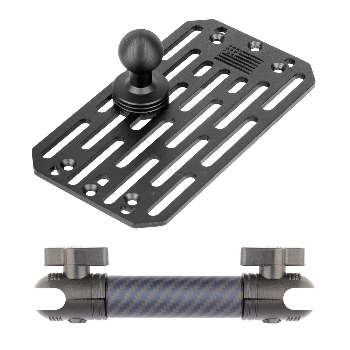 Auxbeam RGB Series 8 Gang RA80 XL + KS-80 Switch Panel Mount with 20mm Ball